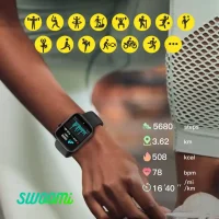 SWOOMi P71 Smartwatch – 1.9″ Display, Voice Calling & Assistant