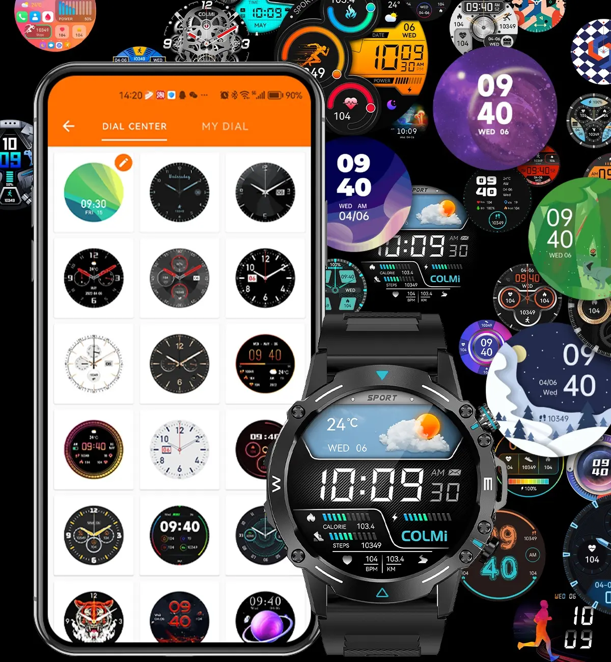 COLMI M42 Smartwatch – 1.43