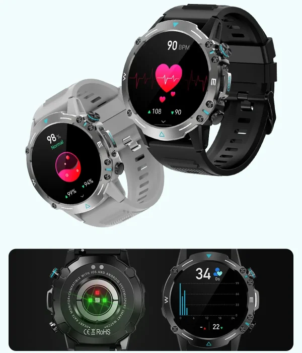 COLMI M42 Smartwatch – 1.43 AMOLED Display, Voice Calling, and 100+ Sports Modes (6) COLMI M42 Smartwatch – 1.43 AMOLED Display, Voice Calling, and 100+ Sports Modes (6)