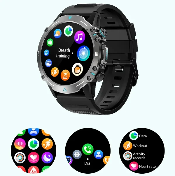 COLMI M42 Smartwatch – 1.43 AMOLED Display, Voice Calling, and 100+ Sports Modes (7) COLMI M42 Smartwatch – 1.43 AMOLED Display, Voice Calling, and 100+ Sports Modes