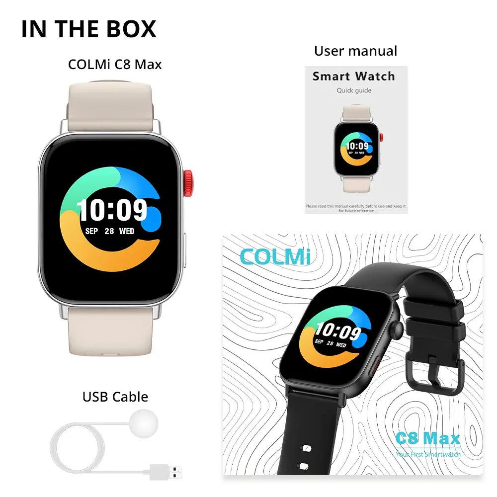 COLMI C8 Max Smartwatch 1.93